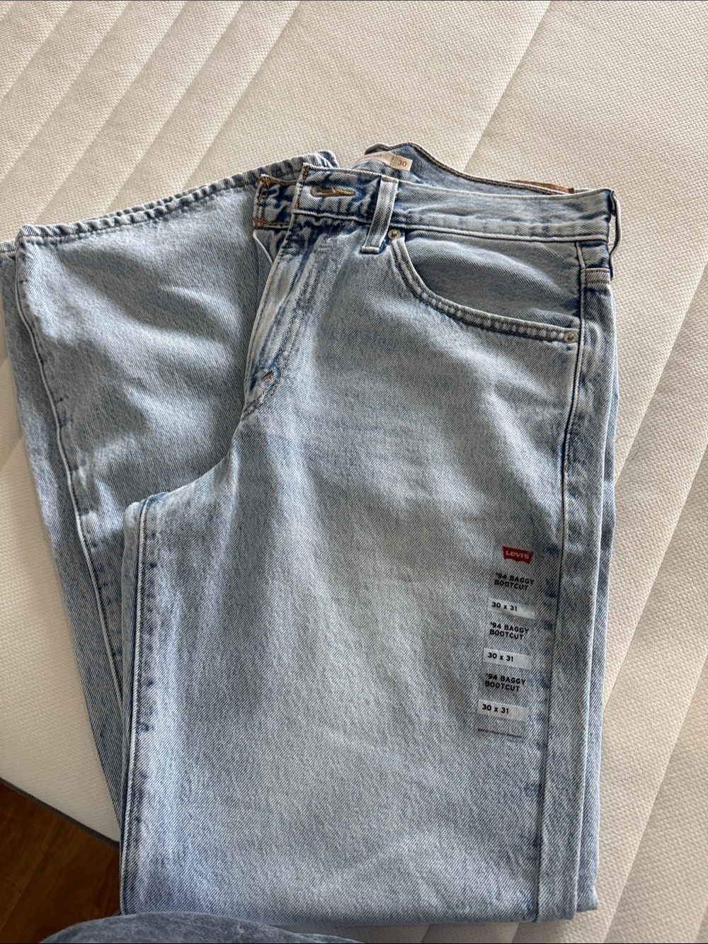 Levi's Light Blue Bootcut Womens Jeans
